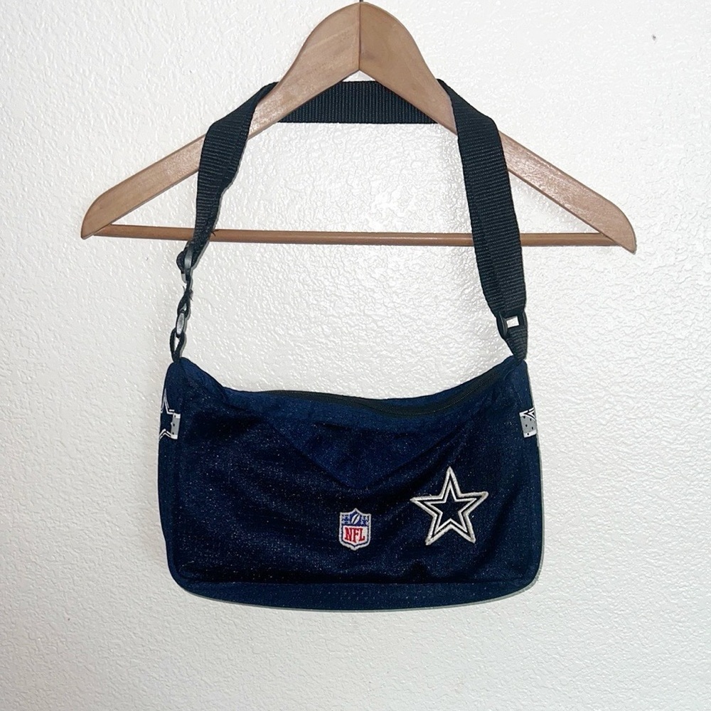Pro-FAN-ity by little earth Cowboys Jersey Blue Shoulder Bag Purse NFL